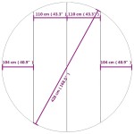 vidaXL Acoperire geotextil piscină, gri deschis, Ø428 cm, poliester vidaXL Acoperire geotextil piscină, gri deschis, Ø428 cm, poliester