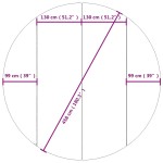 vidaXL Acoperire geotextil piscină, gri deschis, Ø458 cm, poliester vidaXL Acoperire geotextil piscină, gri deschis, Ø458 cm, poliester