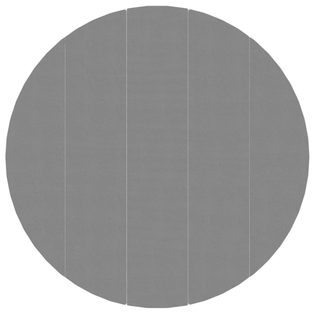 vidaXL Acoperire geotextil piscină, gri deschis, Ø550 cm, poliester