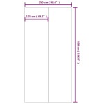 vidaXL Acoperire geotextil piscină, gri deschis, 500x250 cm, poliester vidaXL Acoperire geotextil piscină, gri deschis, 500x250 cm, poliester