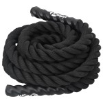 vidaXL Frânghie de lucru, negru, 6 m, 4,5 kg, poliester vidaXL Frânghie de lucru, negru, 6 m, 4,5 kg, poliester