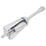 vidaXL Ancoră pliabilă argintie 4 kg, fontă galvanizată la cald vidaXL Ancoră pliabilă argintie 4 kg, fontă galvanizată la cald