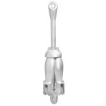 vidaXL Ancoră pliabilă argintie 8 kg, fontă galvanizată la cald vidaXL Ancoră pliabilă argintie 8 kg, fontă galvanizată la cald