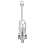 vidaXL Ancoră pliabilă cu funie, 4 kg, fontă galvanizată la cald vidaXL Ancoră pliabilă cu funie, 4 kg, fontă galvanizată la cald