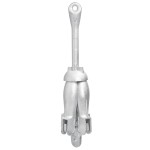 vidaXL Ancoră pliabilă, argintiu, 2,5 kg, fier maleabil vidaXL Ancoră pliabilă, argintiu, 2,5 kg, fier maleabil