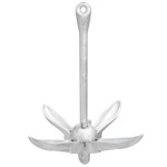 vidaXL Ancoră pliabilă, argintiu, 2,5 kg, fier maleabil vidaXL Ancoră pliabilă, argintiu, 2,5 kg, fier maleabil