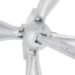 vidaXL Ancoră pliabilă cu funie, argintiu, 1,5 kg, fier maleabil vidaXL Ancoră pliabilă cu funie, argintiu, 1,5 kg, fier maleabil