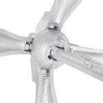 vidaXL Ancoră pliabilă cu funie, argintiu, 3,2 kg, fier maleabil vidaXL Ancoră pliabilă cu funie, argintiu, 3,2 kg, fier maleabil