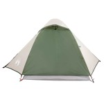 vidaXL Cort de camping cupolă pentru 2 persoane, verde, impermeabil