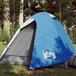 vidaXL Cort de camping cupolă pentru 2 persoane, albastru, impermeabil vidaXL Cort de camping cupolă pentru 2 persoane, albastru, impermeabil