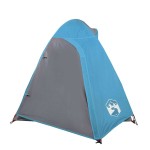 vidaXL Cort de camping cupolă pentru 2 persoane, albastru, impermeabil vidaXL Cort de camping cupolă pentru 2 persoane, albastru, impermeabil