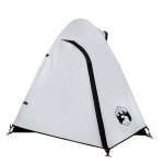 vidaXL Cort camping cupolă 2 persoane alb, țesătură opacă, impermeabil vidaXL Cort camping cupolă 2 persoane alb, țesătură opacă, impermeabil