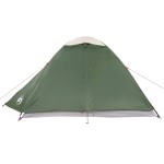vidaXL Cort de camping cupolă pentru 3 persoane, verde, impermeabil