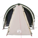 vidaXL Cort de camping cupolă pentru 2 persoane, verde, impermeabil