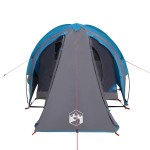 vidaXL Cort de camping cupolă pentru 2 persoane, albastru, impermeabil