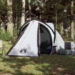 vidaXL Cort camping cupolă 2 persoane alb, țesătură opacă, impermeabil vidaXL Cort camping cupolă 2 persoane alb, țesătură opacă, impermeabil