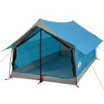 vidaXL Cort camping pentru 2 persoane, albastru, impermeabil vidaXL Cort camping pentru 2 persoane, albastru, impermeabil