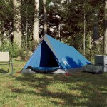 vidaXL Cort camping pentru 2 persoane, albastru, impermeabil vidaXL Cort camping pentru 2 persoane, albastru, impermeabil
