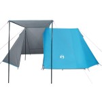 vidaXL Cort camping pentru 3 persoane, albastru, impermeabil vidaXL Cort camping pentru 3 persoane, albastru, impermeabil