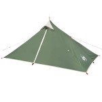 vidaXL Cort suspendat tipi pentru 1 persoană, verde, impermeabil
