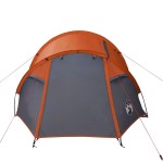 vidaXL Cort de camping tunel 2 persoane, portocaliu, impermeabil vidaXL Cort de camping tunel 2 persoane, portocaliu, impermeabil