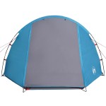 vidaXL Cort de camping tunel pentru 4 persoane, albastru, impermeabil vidaXL Cort de camping tunel pentru 4 persoane, albastru, impermeabil