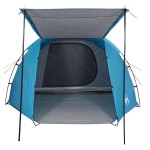 vidaXL Cort de camping tunel pentru 4 persoane, albastru, impermeabil vidaXL Cort de camping tunel pentru 4 persoane, albastru, impermeabil