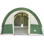 vidaXL Cort de camping tunel pentru 4 persoane, verde, impermeabil vidaXL Cort de camping tunel pentru 4 persoane, verde, impermeabil