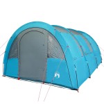 vidaXL Cort de camping tunel pentru 4 persoane, albastru, impermeabil vidaXL Cort de camping tunel pentru 4 persoane, albastru, impermeabil
