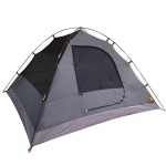 vidaXL Cort de camping cupolă 3 persoane, portocaliu, impermeabil vidaXL Cort de camping cupolă 3 persoane, portocaliu, impermeabil