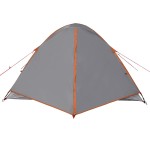 vidaXL Cort de camping cupolă 3 persoane, portocaliu, impermeabil vidaXL Cort de camping cupolă 3 persoane, portocaliu, impermeabil