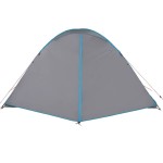 vidaXL Cort de camping cupolă pentru 6 persoane, albastru, impermeabil