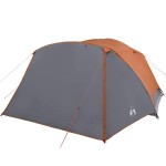 vidaXL Cort de camping cu verandă 4 persoane, portocaliu, impermeabil vidaXL Cort de camping cu verandă 4 persoane, portocaliu, impermeabil