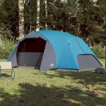 vidaXL Cort de familie Crossvent 8 persoane, albastru, impermeabil vidaXL Cort de familie Crossvent 8 persoane, albastru, impermeabil