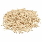 vidaXL Teuri de golf, 1000 buc., 54 mm, bambus vidaXL Teuri de golf, 1000 buc., 54 mm, bambus