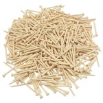 vidaXL Teuri de golf, 1000 buc., 54 mm, bambus vidaXL Teuri de golf, 1000 buc., 54 mm, bambus