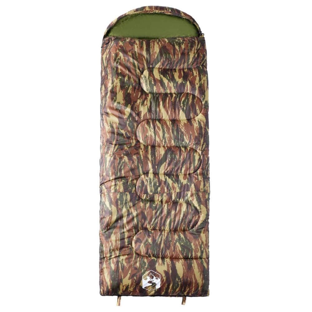 vidaXL Sac de dormit pentru adulți de camping, 3-4 anotimpuri