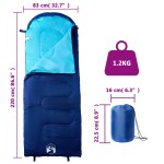 vidaXL Sac de dormit pentru adulți de camping, 3-4 anotimpuri vidaXL Sac de dormit pentru adulți de camping, 3-4 anotimpuri