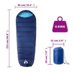 vidaXL Sac de dormit tip mumie pentru adulți de camping, 3 anotimpuri vidaXL Sac de dormit tip mumie pentru adulți de camping, 3 anotimpuri