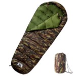vidaXL Sac de dormit tip mumie pentru adulți de camping, 3 anotimpuri vidaXL Sac de dormit tip mumie pentru adulți de camping, 3 anotimpuri