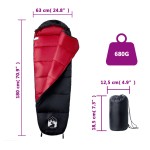 vidaXL Sac de dormit tip mumie pentru adulți de camping, 3 anotimpuri vidaXL Sac de dormit tip mumie pentru adulți de camping, 3 anotimpuri