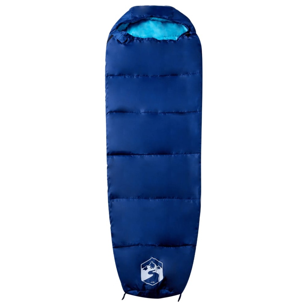 vidaXL Sac de dormit tip mumie pentru adulți de camping, 3 anotimpuri