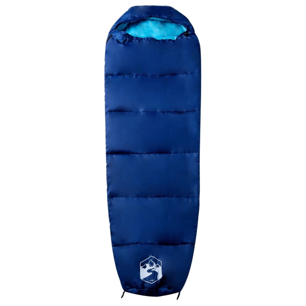vidaXL Sac de dormit tip mumie pentru adulți de camping, 3 anotimpuri