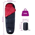 vidaXL Sac de dormit tip mumie pentru adulți de camping, 3 anotimpuri vidaXL Sac de dormit tip mumie pentru adulți de camping, 3 anotimpuri