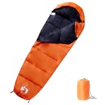 vidaXL Sac de dormit tip mumie pentru adulți de camping, 3 anotimpuri vidaXL Sac de dormit tip mumie pentru adulți de camping, 3 anotimpuri