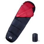vidaXL Sac de dormit tip mumie pentru adulți de camping, 3 anotimpuri vidaXL Sac de dormit tip mumie pentru adulți de camping, 3 anotimpuri