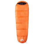 vidaXL Sac de dormit tip mumie pentru adulți de camping, 3 anotimpuri