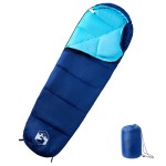 vidaXL Sac de dormit tip mumie pentru adulți de camping, 3 anotimpuri vidaXL Sac de dormit tip mumie pentru adulți de camping, 3 anotimpuri