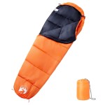 vidaXL Sac de dormit tip mumie pentru adulți de camping, 3 anotimpuri vidaXL Sac de dormit tip mumie pentru adulți de camping, 3 anotimpuri