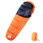 vidaXL Sac de dormit tip mumie pentru adulți de camping, 3 anotimpuri vidaXL Sac de dormit tip mumie pentru adulți de camping, 3 anotimpuri
